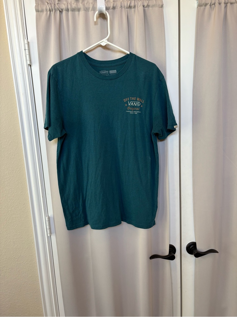 Vans Teal Short Sleeve Logo Tee